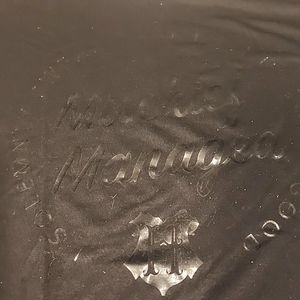 Women's size large "Harry Potter" black on black Mischief Managed tee